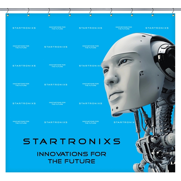 8' x 7.5' Pipe & Drape Backdrop Banner.... from ASI 80228 Quinn