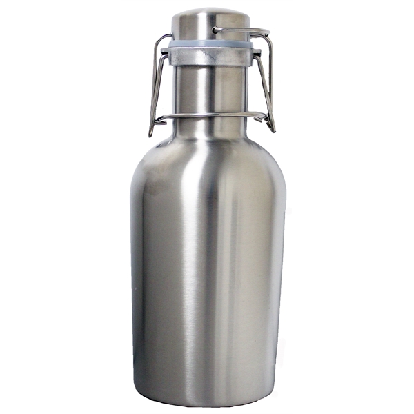 32 Oz. Beer growler, stainless steel, swing top... from ASI 36988 Artek USA Inc