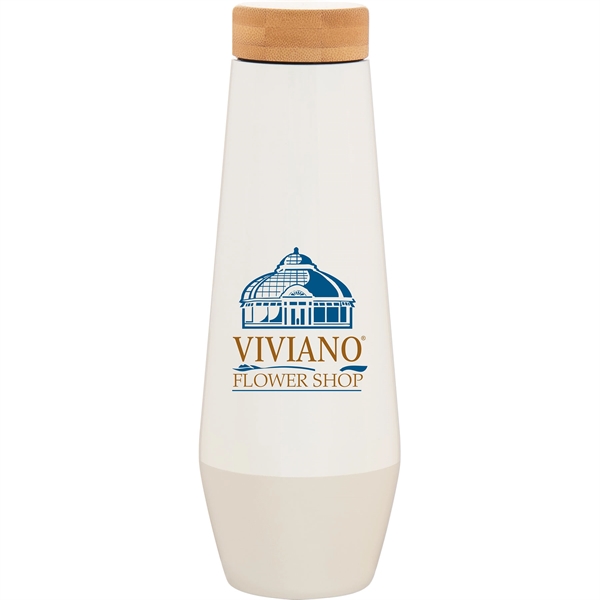 16.9 oz double wall 18/8 stainless steel thermal bottle with copper... from ASI 51197 ETS Express, LLC