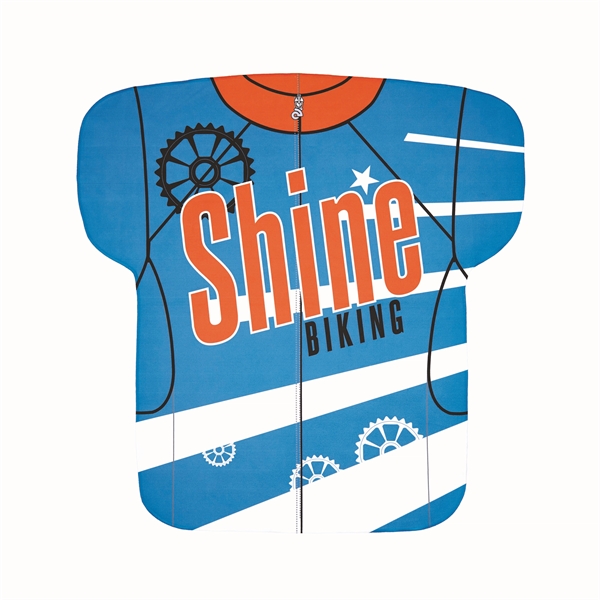 22"x23" jersey-shaped cooling towel... from ASI 73520 Neet Feet / Kanata Towels