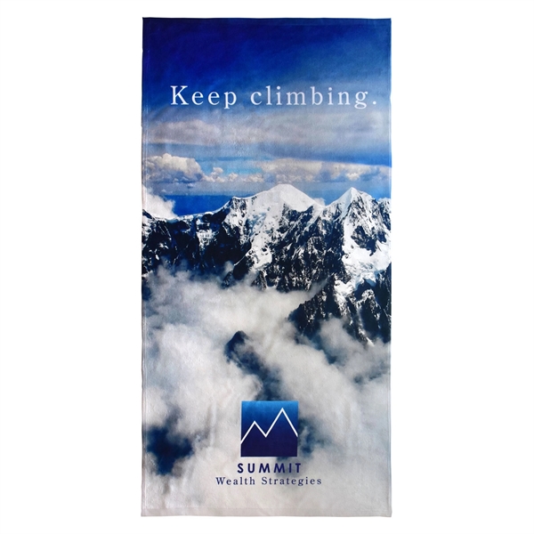 Sublimated beach towel... from ASI 73520 Neet Feet / Kanata Towels