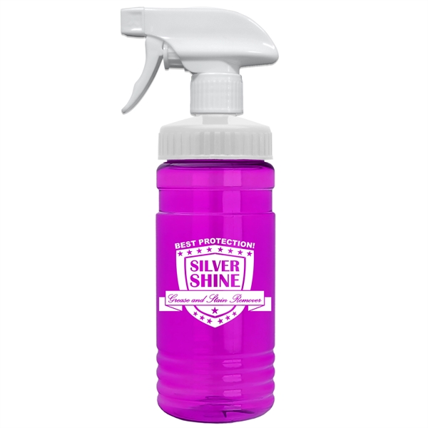20 oz Transparent Spray Bottle Available in Clear or Bright Transparent... from ASI 55990 Garyline
