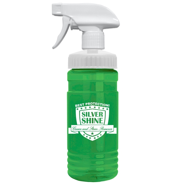 20 oz Transparent Spray Bottle Available in Clear or Bright Transparent... from ASI 55990 Garyline