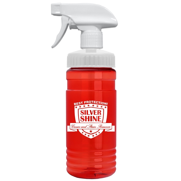 20 oz Transparent Spray Bottle Available in Clear or Bright Transparent... from ASI 55990 Garyline