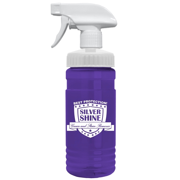 20 oz Transparent Spray Bottle Available in Clear or Bright Transparent... from ASI 55990 Garyline