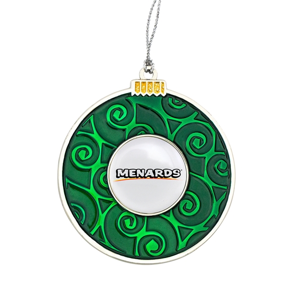 2.5 " x 2.75" die cast zinc alloy round swirl bulb... from ASI 52263 EMT / EMT EASY