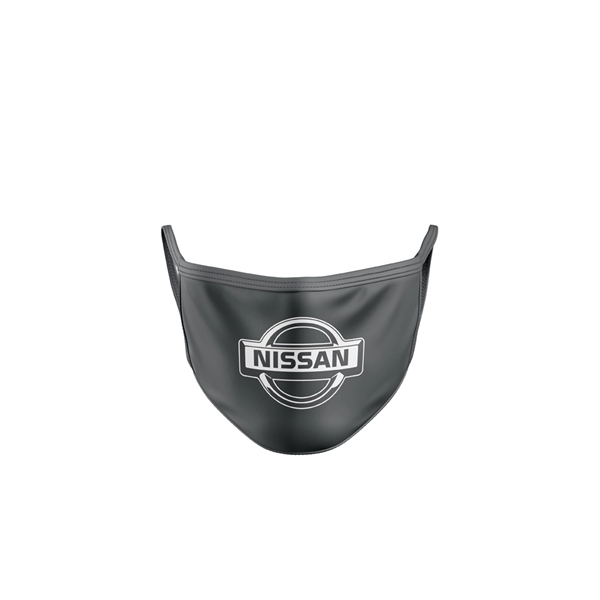 6 3/4" x 4 7/8" reusable 2-ply cotton face mask with... from ASI 30250 AZX Sport USA