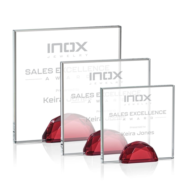 The striking Entwhistle Award features a dazzling 0.5" Starfire Crystal wedged... from ASI 84592 St Regis Group / St Regis