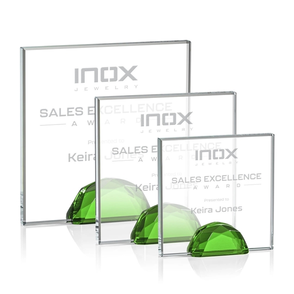 The striking Entwhistle Award features a dazzling 0.5" Starfire Crystal wedged... from ASI 84592 St Regis Group / St Regis