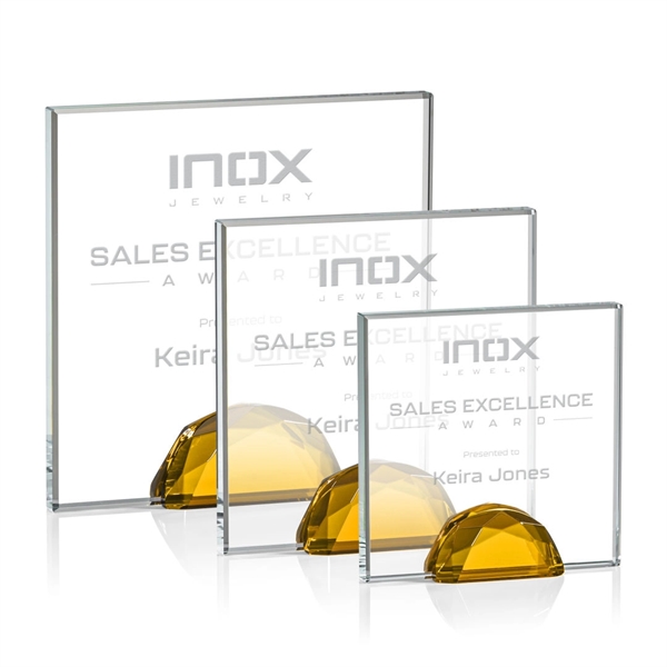 The striking Entwhistle Award features a dazzling 0.5" Starfire Crystal wedged... from ASI 84592 St Regis Group / St Regis