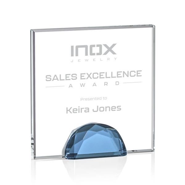 The striking Entwhistle Award features a dazzling 0.5" Starfire Crystal wedged... from ASI 84592 St Regis Group / St Regis