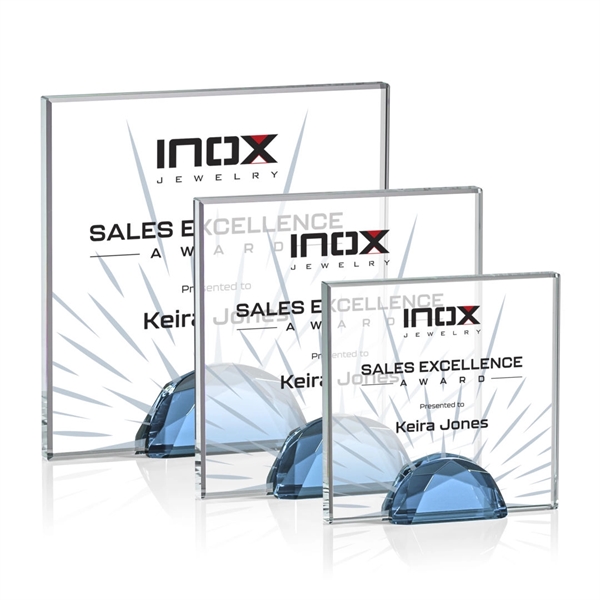 The Entwhistle Award features a 0.5" Starfire Crystal wedged between two... from ASI 84592 St Regis Group / St Regis