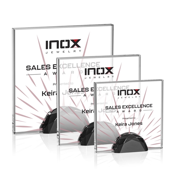 The Entwhistle Award features a 0.5" Starfire Crystal wedged between two... from ASI 84592 St Regis Group / St Regis