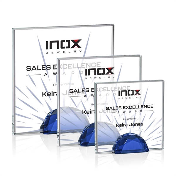 The Entwhistle Award features a 0.5" Starfire Crystal wedged between two... from ASI 84592 St Regis Group / St Regis