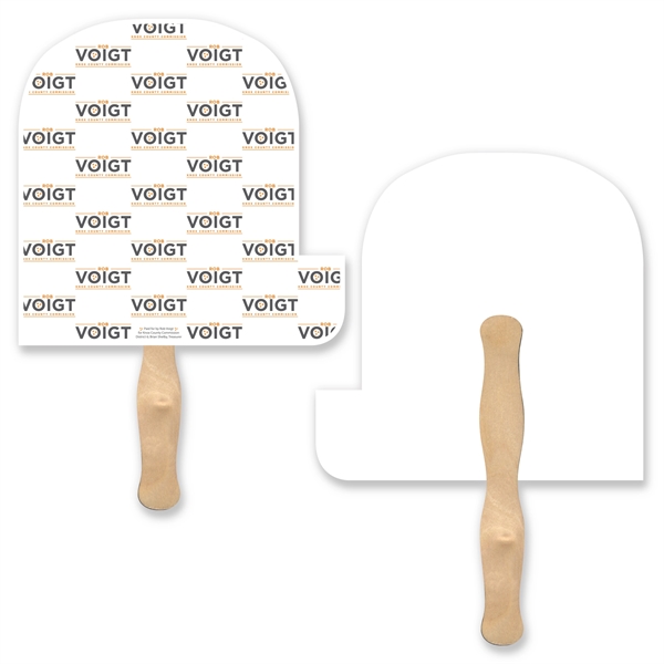 Elephant shaped hand fan Full Color.... from ASI 93520 Ventura Inc