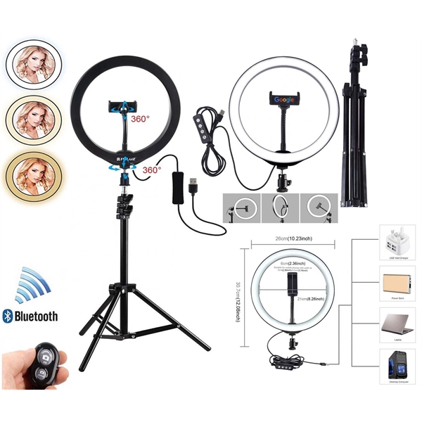 Home Streaming Studio with 10" Light & Tripod.... from ASI 79909 Promotek