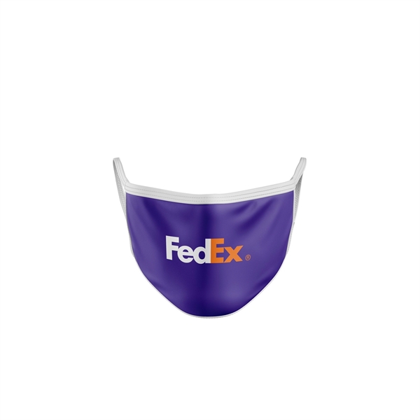 Two-ply polyester and cotton face reusable face mask.... from ASI 30250 AZX Sport USA