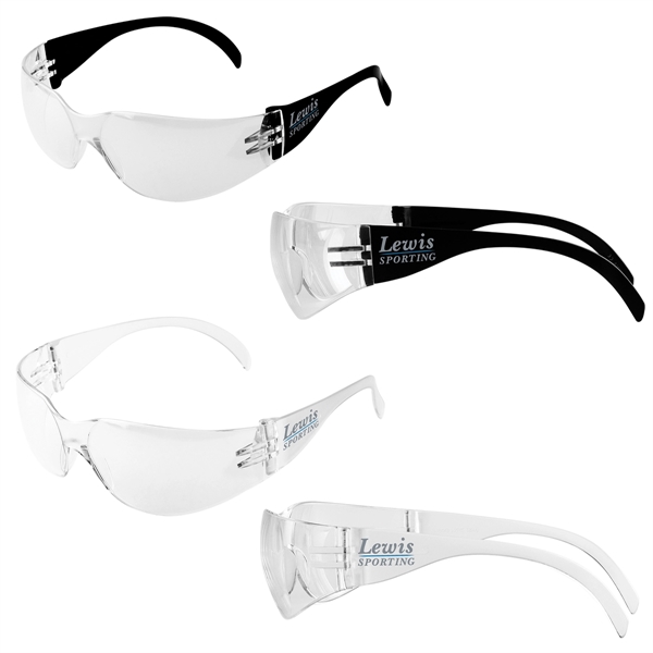 Polycarbonate safety glasses with scratch and impact resistant lenses.... from ASI 62190 Illini