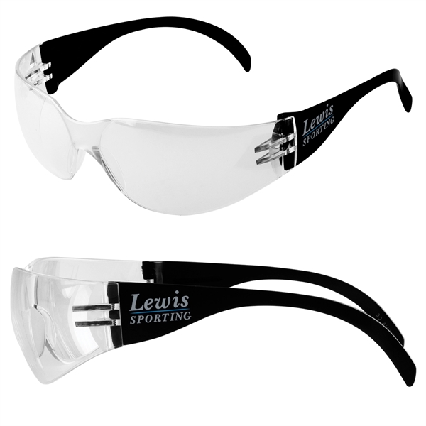 Polycarbonate safety glasses with scratch and impact resistant lenses.... from ASI 62190 Illini