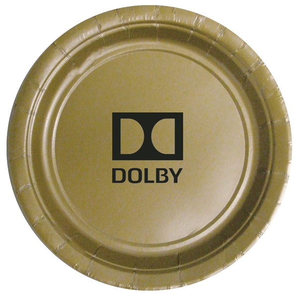Colored Paper Plate Disposable... from ASI 88200 TK Sorg's - A Div of Arch Promo Group, LLC / PETITE