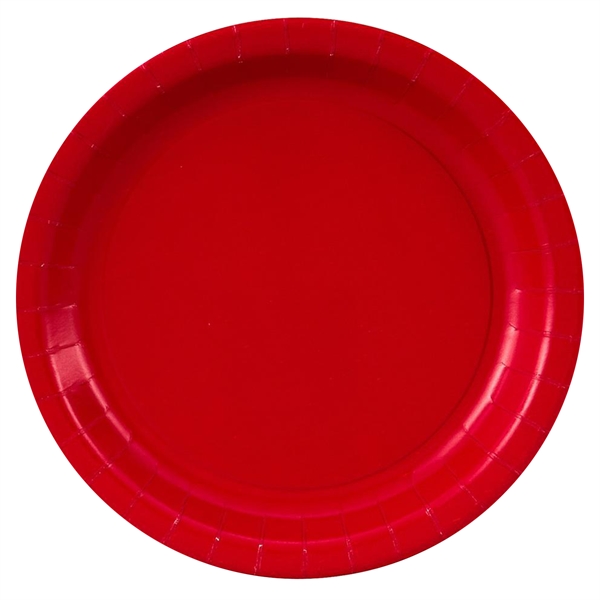 Colored Paper Plate Disposable... from ASI 88200 TK Sorg's - A Div of Arch Promo Group, LLC / PETITE
