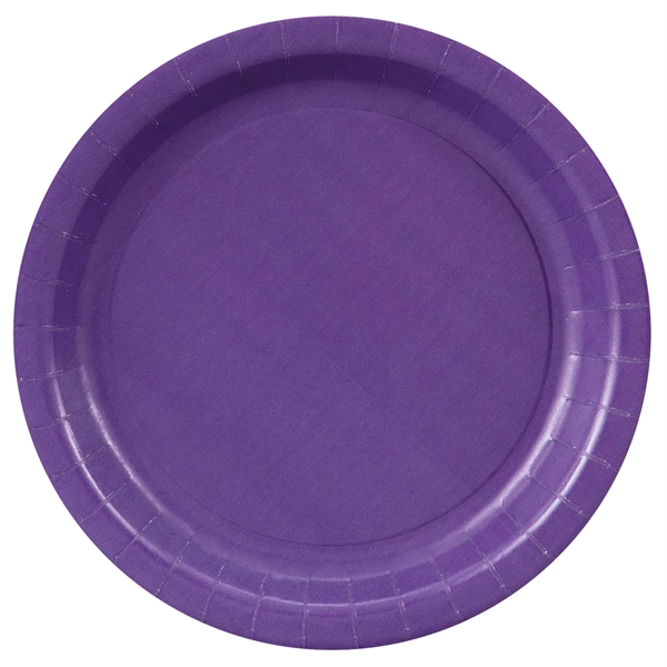 Colored Paper Plate Disposable... from ASI 88200 TK Sorg's - A Div of Arch Promo Group, LLC / PETITE