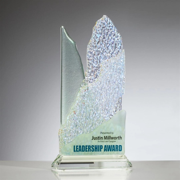 The Vesuvio Award is constructed with a textured ice sculptured back... from ASI 84592 St Regis Group / R S Owens & Co Inc