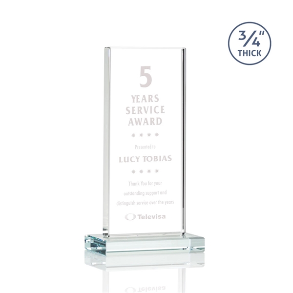 The illustrious 0.75" thick Arizona Award features an elegant Starfire Crystal... from ASI 84592 St Regis Group / St Regis