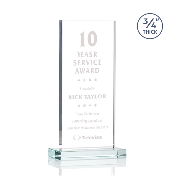 The illustrious 0.75" thick Arizona Award features an elegant Starfire Crystal... from ASI 84592 St Regis Group / St Regis