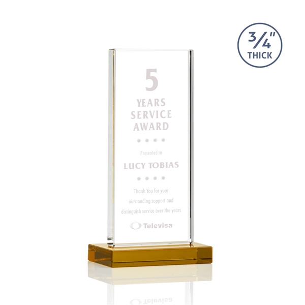 The illustrious 0.75" thick Arizona Award features an elegant Starfire Crystal... from ASI 84592 St Regis Group / St Regis