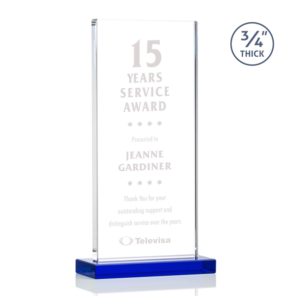 The illustrious 0.75" thick Arizona Award features an elegant Starfire Crystal... from ASI 84592 St Regis Group / St Regis