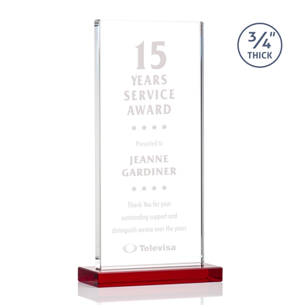 The illustrious 0.75" thick Arizona Award features an elegant Starfire Crystal... from ASI 84592 St Regis Group / St Regis