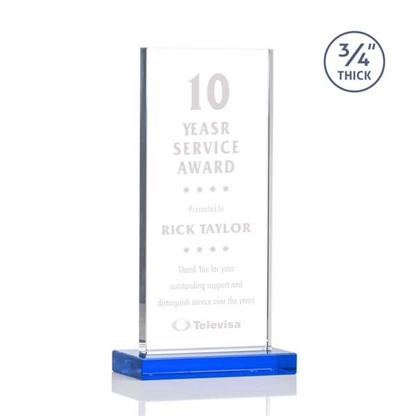 The illustrious 0.75" thick Arizona Award features an elegant Starfire Crystal... from ASI 84592 St Regis Group / St Regis