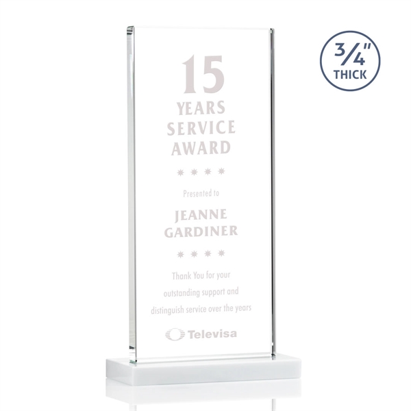 The illustrious 0.75" thick Arizona Award features an elegant Starfire Crystal... from ASI 84592 St Regis Group / St Regis