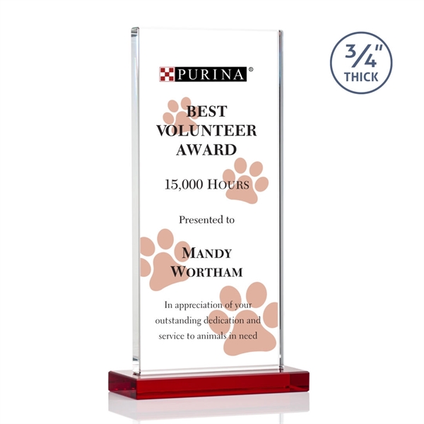 The Arizona Award features an elegant Starfire Crystal mounted upright on... from ASI 84592 St Regis Group / St Regis