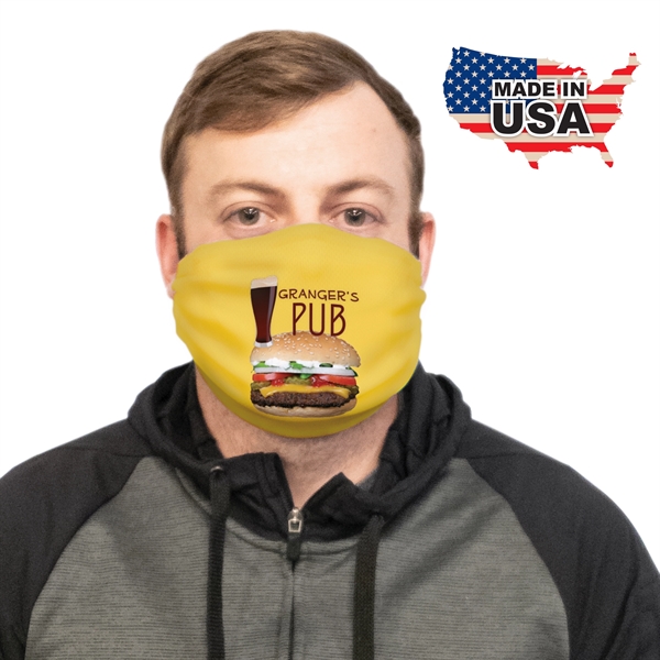 The Custom Microfiber Face Cover is a single ply polyester/spandex microfiber... from ASI 80228 Quinn