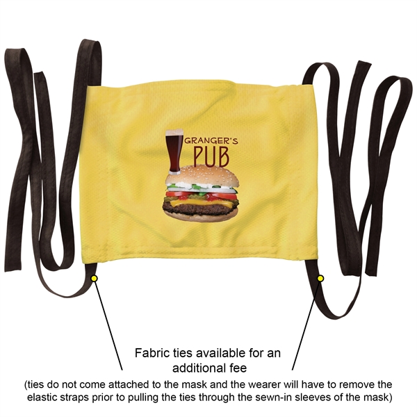 The Custom Microfiber Face Cover is a single ply polyester/spandex microfiber... from ASI 80228 Quinn