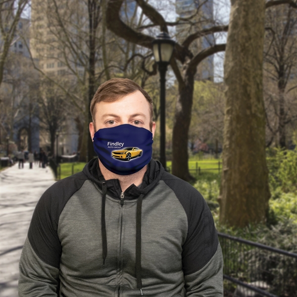 Reusable Custom Microfiber 2ply Face Mask is lightweight, breathable & moisture... from ASI 80228 Quinn