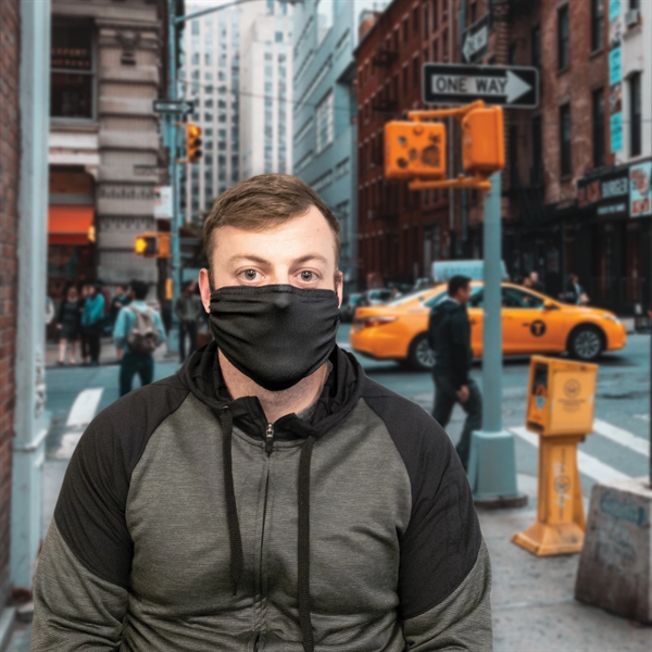 The Microfiber Face Cover is a single ply polyester/spandex microfiber that... from ASI 80228 Quinn