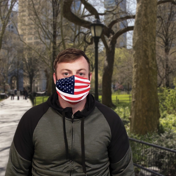 The Microfiber Face Cover is a single ply polyester/spandex microfiber that... from ASI 80228 Quinn