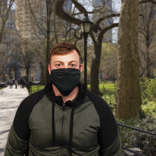 Reusable Premium Fabric 2ply Face Mask is lightweight, breathable & water... from ASI 80228 Quinn