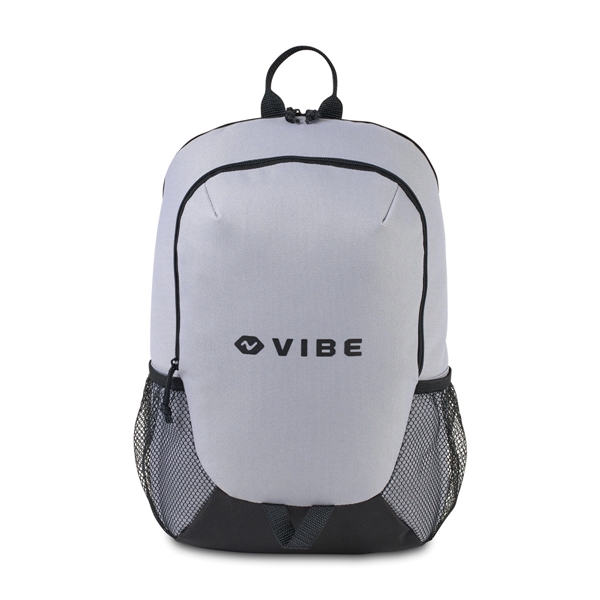 600 Denier polyester Miller backpack with dual zip opening, bottle pockets,... from ASI 56070 Gemline / Gemline®