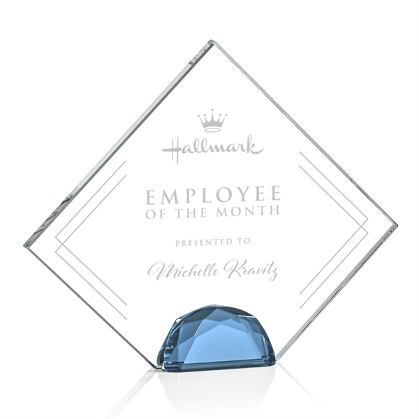 The Deerfield award features a refined Starfire Crystal diamond wedged between... from ASI 84592 St Regis Group / St Regis