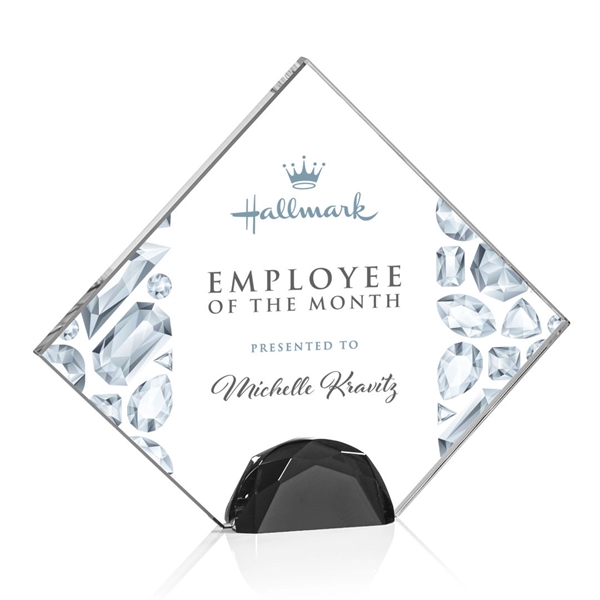 The Deerfield award features a Starfire Crystal diamond wedged between two... from ASI 84592 St Regis Group / St Regis