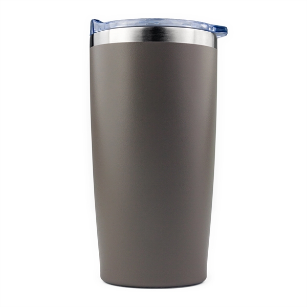 20oz Stainless Steel Vacuum Insulated Powder Coated Tumbler... from ASI 99030 Zipline / Zipline®
