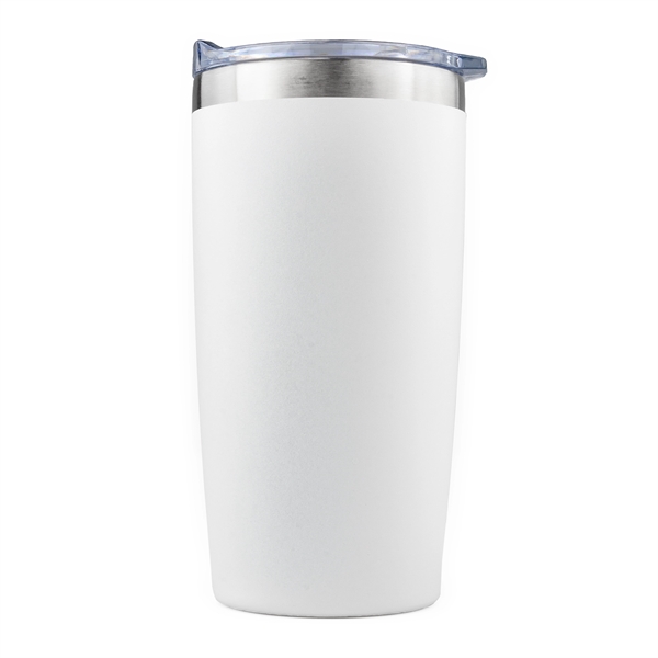 20oz Stainless Steel Vacuum Insulated Powder Coated Tumbler... from ASI 99030 Zipline / Zipline®