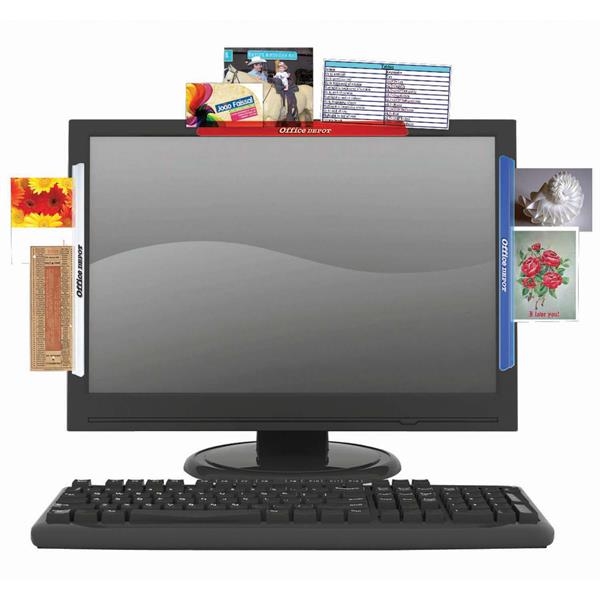 Note holder that attaches to a computer monitor.... from ASI 93990 IMAGEN Brands