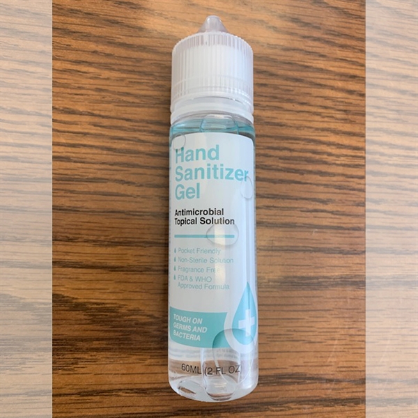2 fluid ounce high quality antiseptic gel hand sanitizer, USA Made.... from ASI 52550 Erell Manufacturing Company