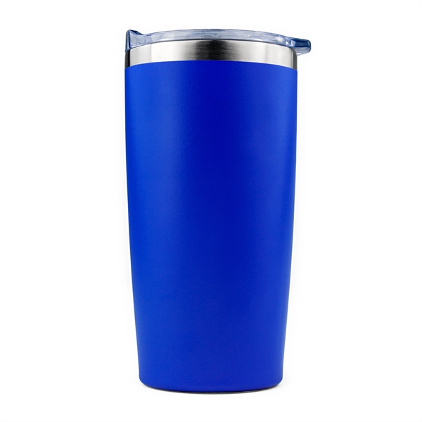 20oz Stainless Steel Vacuum Insulated Powder Coated Tumbler... from ASI 99030 Zipline / Zipline®