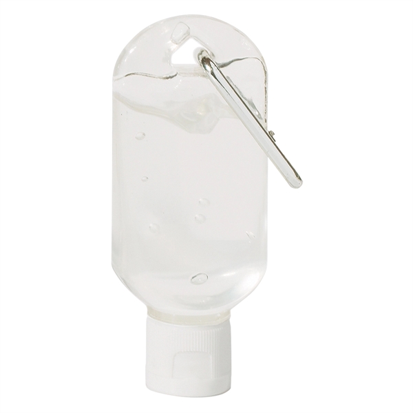 1 oz. Hand Sanitizer with Carabiner.  Lightly Scented.... from ASI 61125 Hit Promotional Products / Hit®